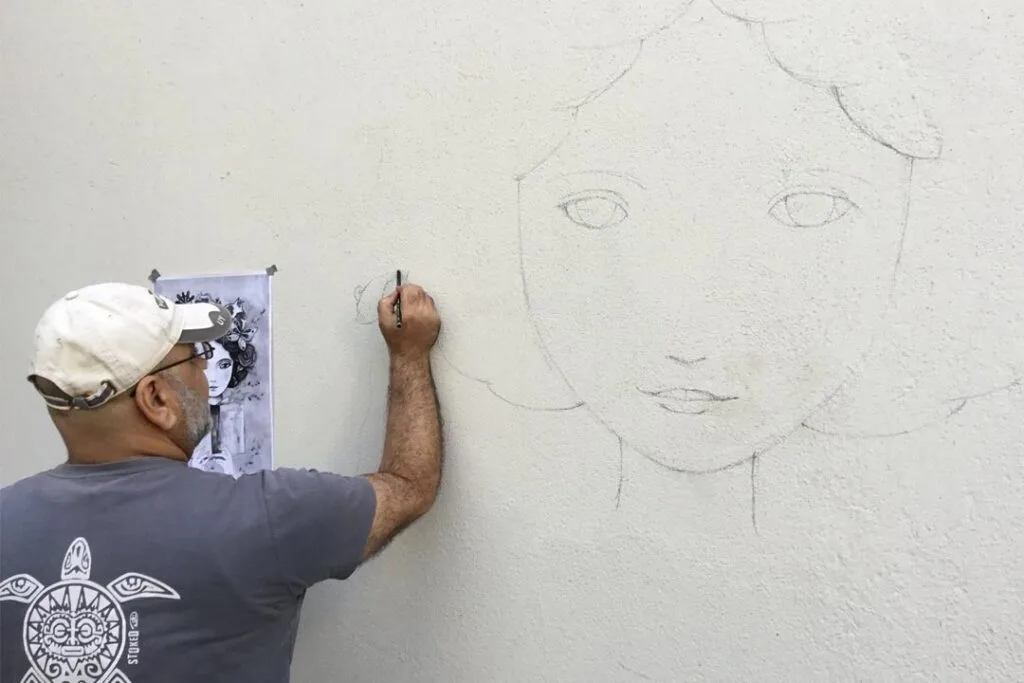 foto del arte completo de Florentina