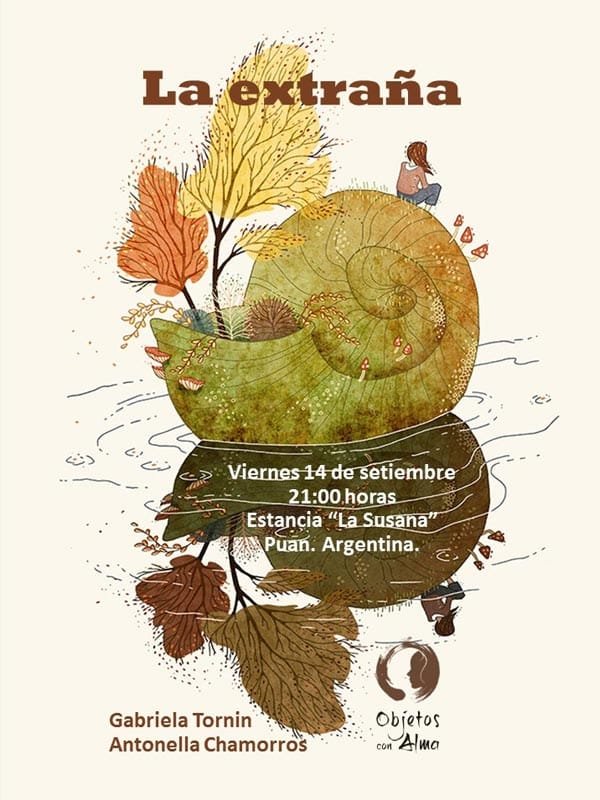 poster de La Extraña, espectáculo de cuentacuentos en Argentina