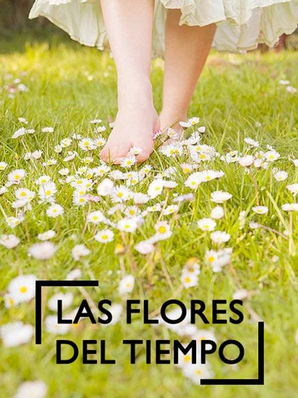 poster de Las Flores del Tiempo, obra con corto cinematográfico